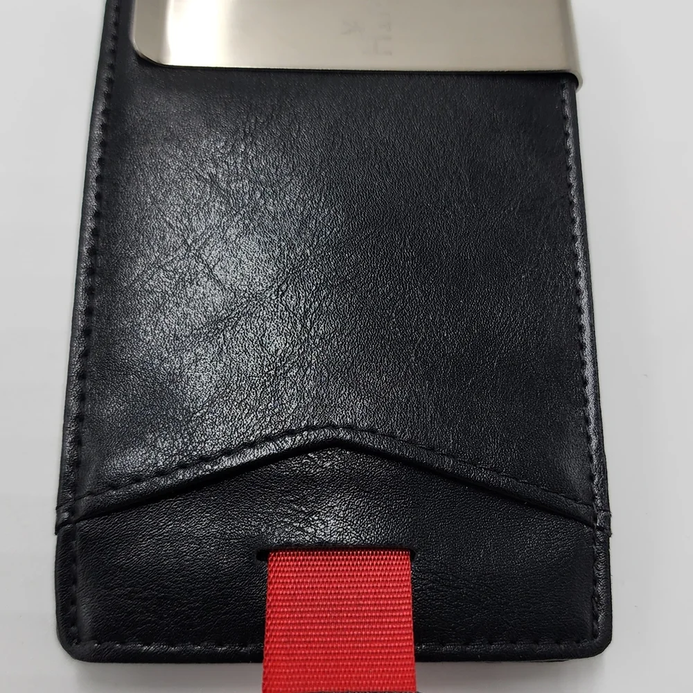HIMI Men's Wallet Black Leather Bifold - NWOT